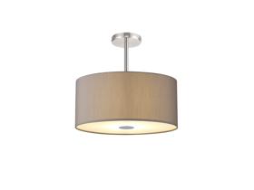 Baymont CH GR Ceiling Lights Deco Semi Flush Fittings